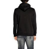 Icon Black Cotton Hoodie